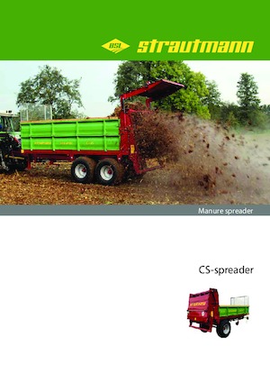 Trágyaszórók Strautmann CS 95