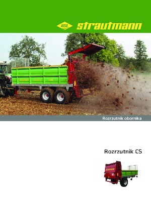 Trágyaszórók Strautmann CS 95