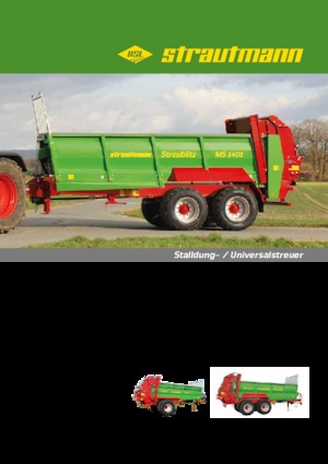 Trágyaszórók Strautmann MS 1401