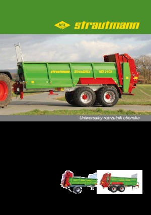 Trágyaszórók Strautmann MS 1401