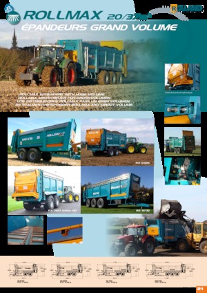 Trágyaszórók Rolland RX 6325