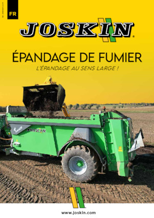 Trágyaszórók Joskin TORNADO T5513/14V