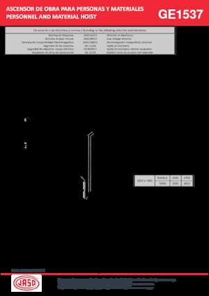 Ipari csörlők Jaso GEI1537