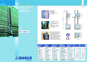 Ipari csörlők Maber MB A 1400/150-R