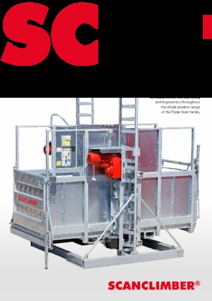 Ipari csörlők Scanclimber SC8M