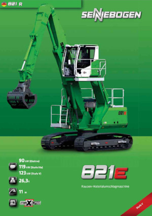 Anyagmozgató gépek Sennebogen 821R E 