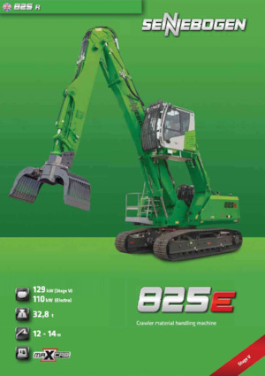 Anyagmozgató gépek Sennebogen 825R E 