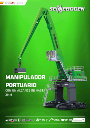 Anyagmozgató gépek Sennebogen 875M E Hybrid  
