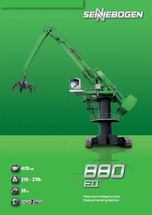 Anyagmozgató gépek Sennebogen 880 EQ