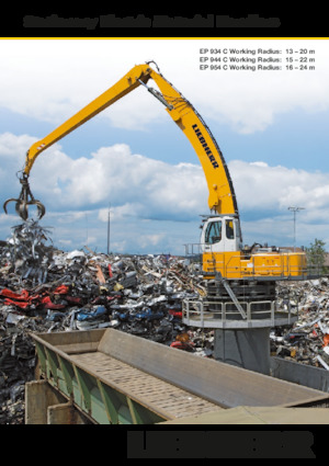 Anyagmozgató gépek Liebherr EP 934 C Litronic