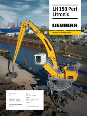 Anyagmozgató gépek Liebherr LH 150 M Gantry Port Litronic