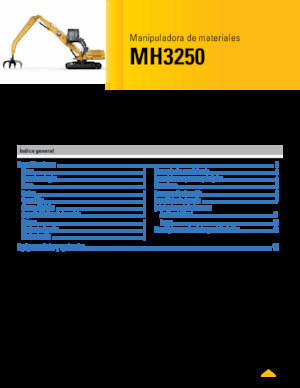 Anyagmozgató gépek Caterpillar MH3250