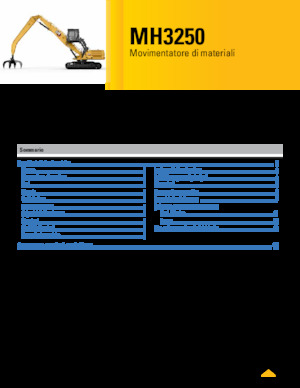 Anyagmozgató gépek Caterpillar MH3250