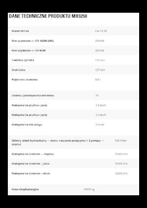 Anyagmozgató gépek Caterpillar MH3250