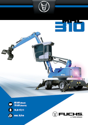 Anyagmozgató gépek Terex-Fuchs MHL310 F