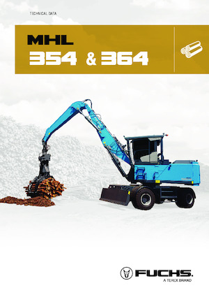 Anyagmozgató gépek Terex-Fuchs MHL364 F