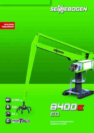 Anyagmozgató gépek Sennebogen 8400 EQ 