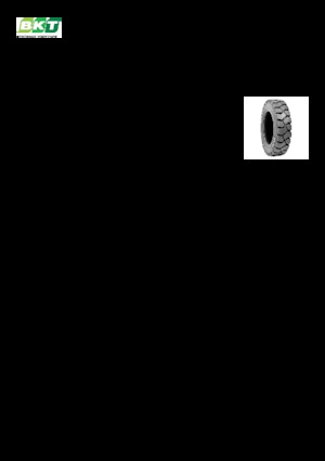 Anyagmozgató gép abroncsok BKT LIFTMAX LM 81 6.00 R 9