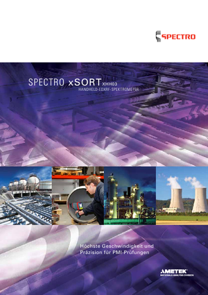 Fémanalizátorok Spectro SPECTRO xSORT