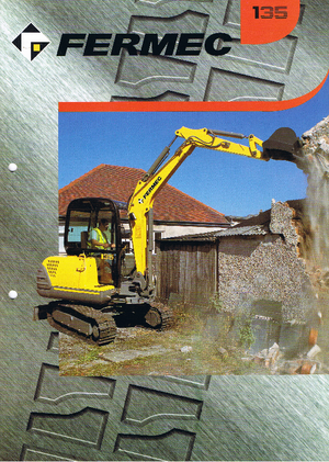 Minikotrók Terex-Fermec 135