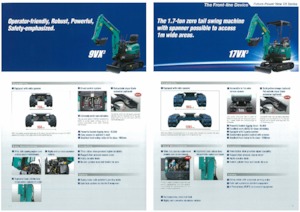 Minikotrók Kato 17VX3