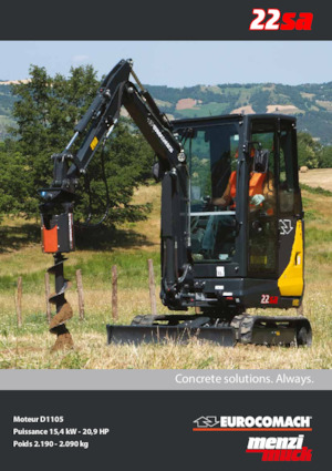 Minikotrók Eurocomach 22sa