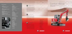 Minikotrók Neuson 2503