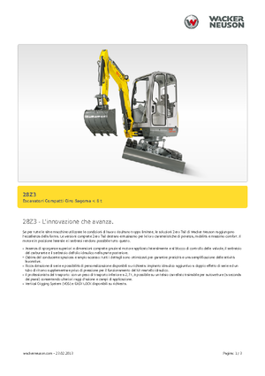 Minikotrók Neuson 28 Z 3