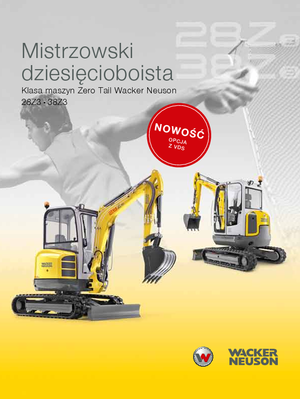 Minikotrók Wacker Neuson 38 Z 3