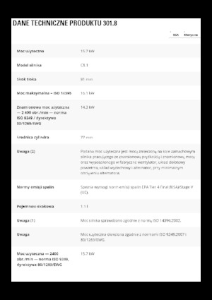 Minikotrók Caterpillar 301.8