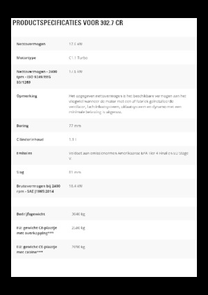 Minikotrók Caterpillar 302.7 CR