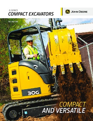 Minikotrók John Deere Construction 30G