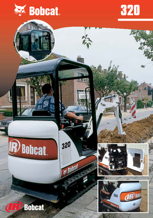 Minikotrók Bobcat 320 J