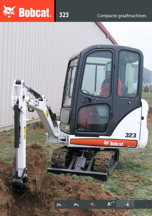 Minikotrók Bobcat 323 J