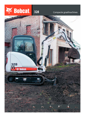Minikotrók Bobcat 328 G