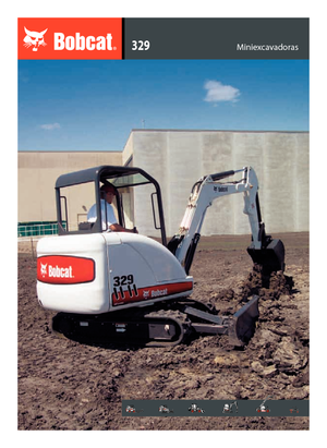 Minikotrók Bobcat 329