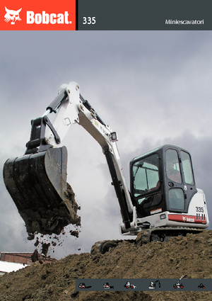 Minikotrók Bobcat 335