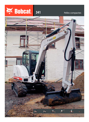 Minikotrók Bobcat 341 G