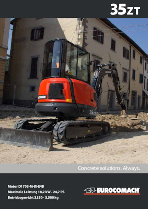 Minikotrók Eurocomach 35 ZT
