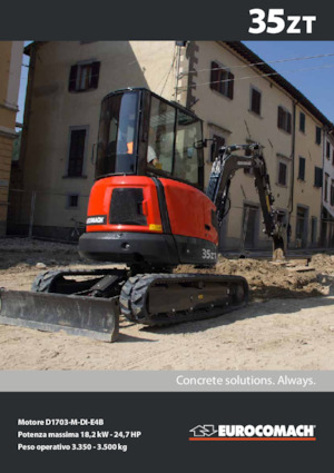 Minikotrók Eurocomach 35 ZT
