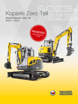Minikotrók Neuson 50Z 3
