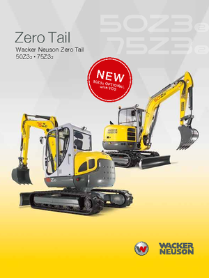 Minikotrók Neuson 50Z 3