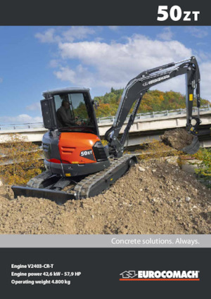 Minikotrók Eurocomach 50 ZT