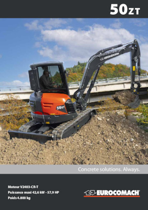 Minikotrók Eurocomach 50 ZT