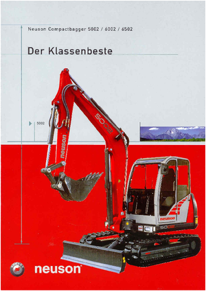 Minikotrók Neuson 6002