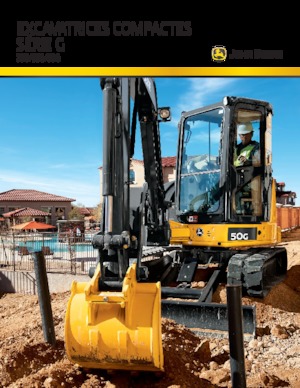 Minikotrók John Deere Construction 35G