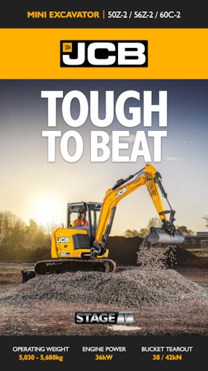 Minikotrók JCB 50Z-2