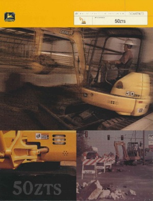 Minikotrók John Deere Construction 50ZTS