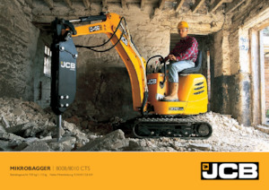 Minikotrók JCB 8008 CTS