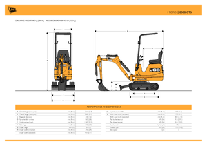 Minikotrók JCB 8008